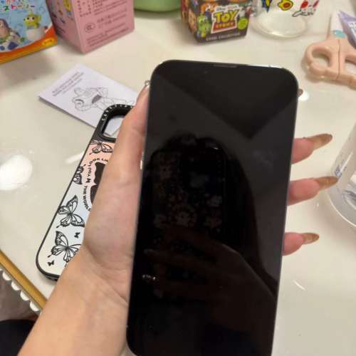 iPhone 13 Pro Max 128G 天峰色 ，5G 雙咭/電池效能91 ％，使用原裝case 同貼mon貼