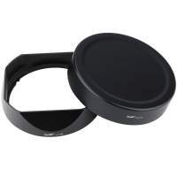 HAOGE LH-X33B Square Metal Lens Hood + X33B Cap For FUJINON XF 33mm F1.4 R WR