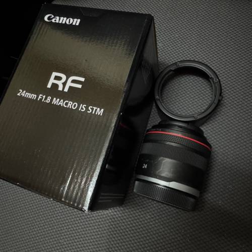 (極新靚仔）Canon RF 24mm F1.8 Macro IS STM （適合R3, R5, R6, R8, R1, R7, R50…)