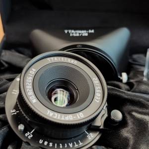*** 近全新 TT Artisan 28mm F/5.6 (M Mount) ***