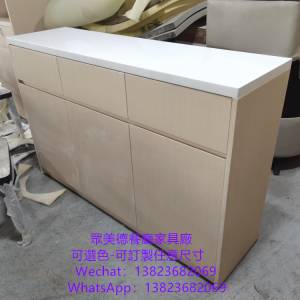 眾美德餐飲家具櫃子製作加工廠,防火膠板大理石檯面碗碟櫃訂做,港式餐廳茶水枱訂造...