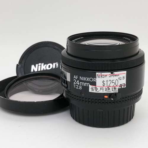 99% New Nikon 24mm F2.8D自動鏡頭, 深水埗門市可購買