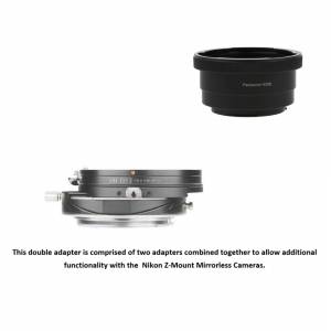 LAINA Tilt & Shift Lens Mount Adapter For Pentacon Six P6 SLR Lens To Nikon Z