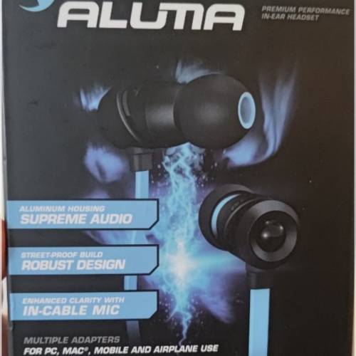 ROCCAT&trade; ALUMA「 德國冰豹」入耳式多功能線控電競耳機*打機通話皆可，附送六款耳塞...