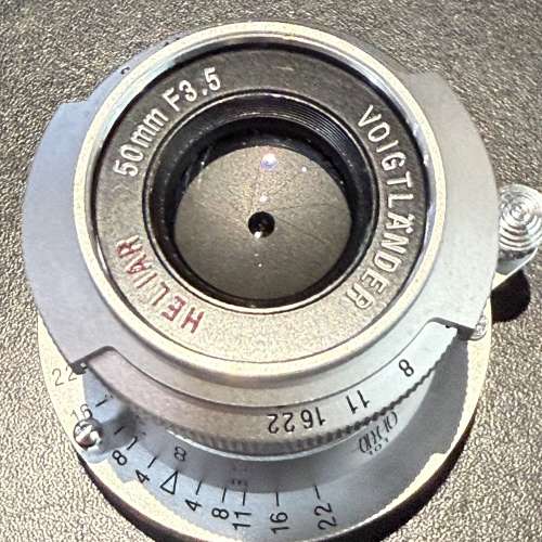 Voigtlander limited edition heliar 50mm f3.5 101 Jahre ltm lens