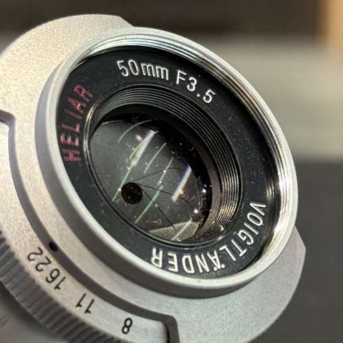 Voigtlander limited edition heliar 50mm f3.5 101 Jahre ltm lens