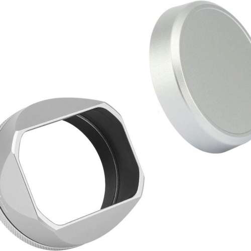 Haoge LH-X54W Square Metal Lens Hood With 49mm MCUV For Fujifilm X100VI / X100V