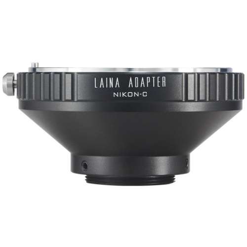 LAINA Nikon F Mount D/SLR Lens to C-Mount (1" Screw Mount) Cine & CCTV Camera