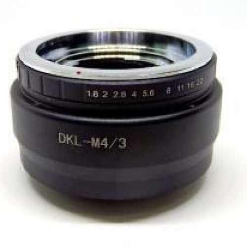 Voigtlander Retina DKL Mount to M43 Mount Adaptor金屬接環 (合Olympus / Panason...