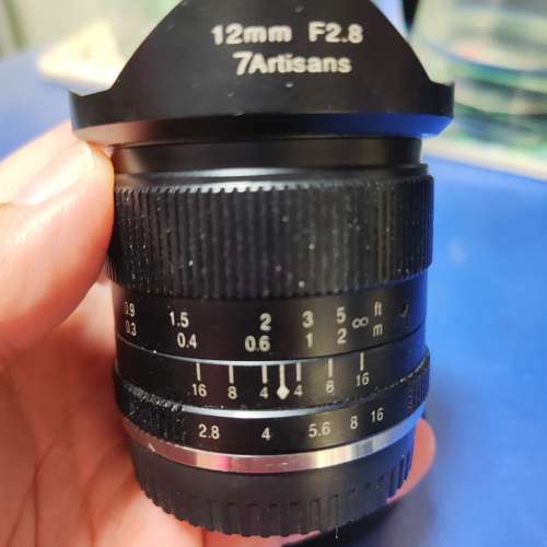 七工匠手動鏡7.5mm & 12mm各1支for M43