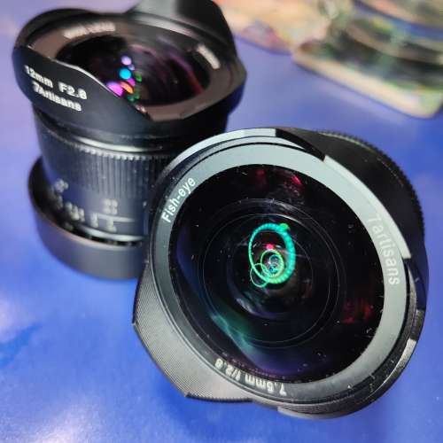 七工匠手動鏡7.5mm & 12mm各1支for M43