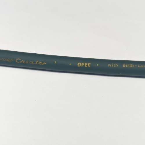 日本名廠DENKO OFEC 兩芯電源线