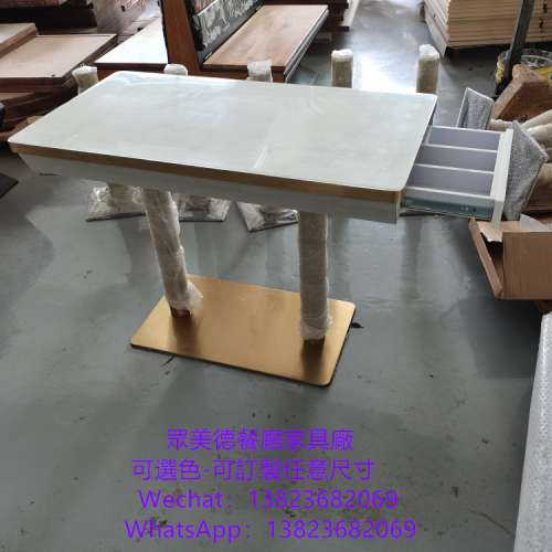 眾美德餐廳傢具廠,訂造餐廳二四人桌,茶餐廳雲石大理石家私,深圳餐廳家具源頭工廠,仿...