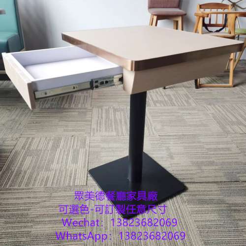 尺寸可以改,防火膠板餐桌訂製廠商推薦,麵館飯店家具抽屜餐桌訂造工廠直營,訂製餐廳...