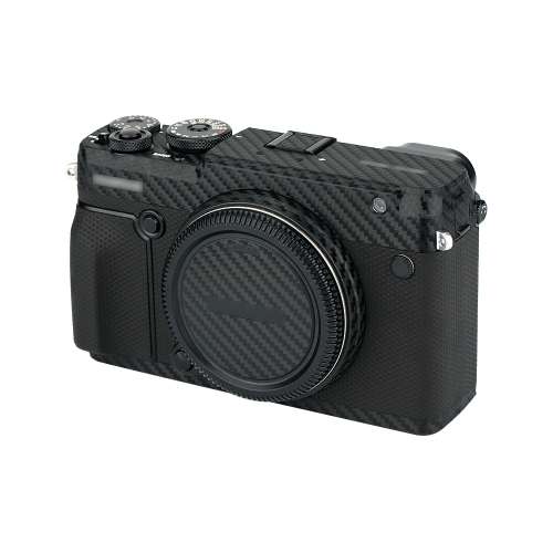 KIWIFOTOS Anti-Scratch Protective Skin Film for Fujifilm GFX 50R - 碳纖維黑色