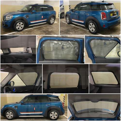 Minicooper Countryman 的專車專用濾光窗網太陽擋