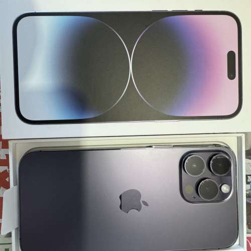 蘋果官店換新機 iPhone 14 Pro Max  紫色 256GB