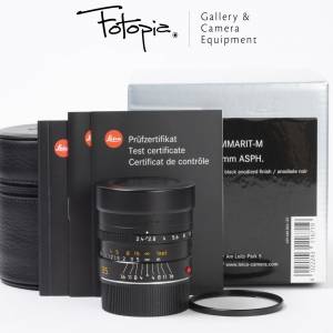 || Leica Summarit-M 35mm F2.4 ASPH - Black with full packing ||