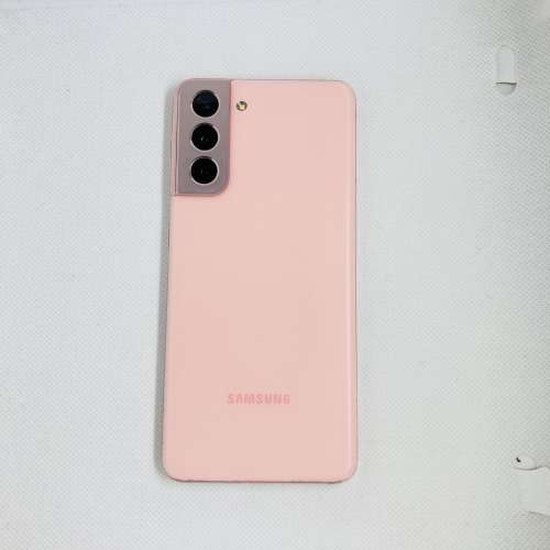 $(1) 99.9% Samsung S21 8+256 港行 淨機 粉色