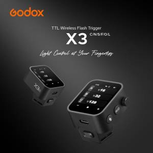 「順豐包郵」神牛 Godox X3 Trigger 觸控式螢幕引閃器