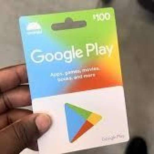 google play gift card 禮品卡 現金券 儲值卡 $500