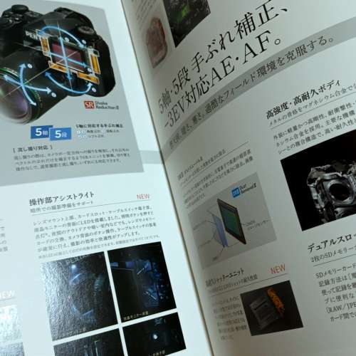 Brand New RICHO 賓得K1 DSLR Catalogue