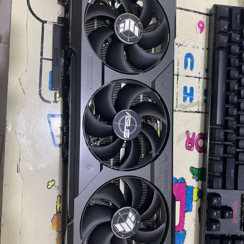 Asus TUF RTX4090 24GB 99%New 香港行貨 保用至2026年10月「淨卡+電源轉換線」