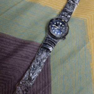 Steeldive黑色機械潛水錶