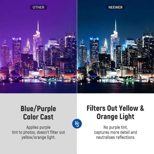 NEEWER Natural Night Light Pollution Reduction Filter for Night Sky / Star 夜空...