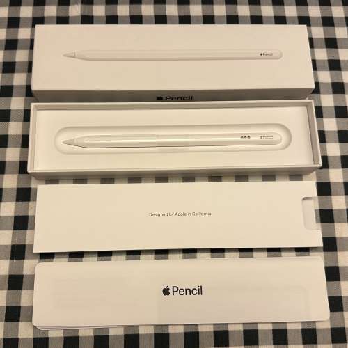 Apple Pencil 2 行貨 99%新 只開盒檢查試筆 全新一樣 Apple專門店購入$999 全套有盒...