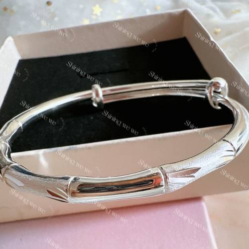 S999 竹節銀鈪 No：銀10