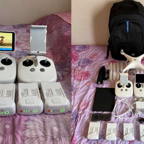 出售USED 95 DJI phantom 4 Pro