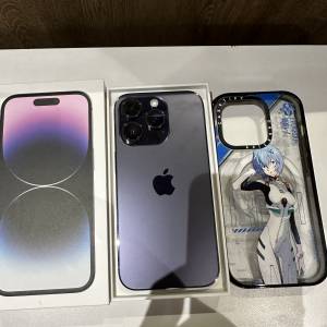 iPhone 14pro 128gb港行雙卡，電池健康度88，完美冇花，全套齊！