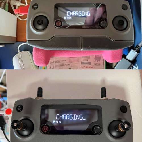 出售USED 90,98成新DJI MAVIC 2 遙控器各一套,ALIENTECH火星人2.4G(兩套)及5.8G(一...