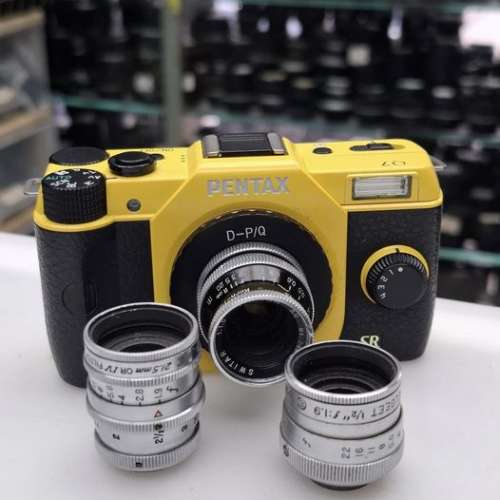 ENTAX SR Q7 ELGEET 1/2" F1.9 肥版 ELGEET 1/2" F1.9 瘦版 KERN SWITAR 12.5MM F1.5