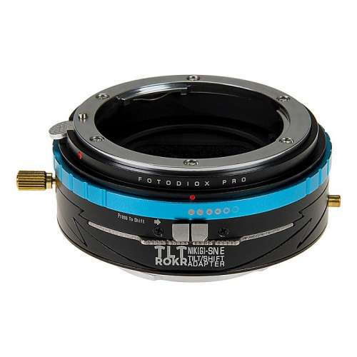 FOTODIOX Nikon Nikkor F Mount G-Type D/SLR Lens To Sony E Series Tilt / Shift