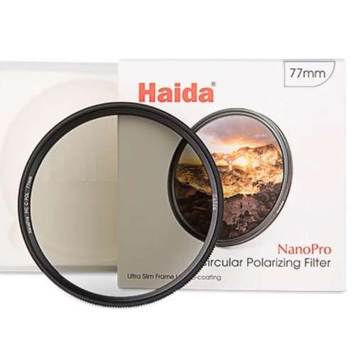 Haida NanoPro CPL Filter 薄款雙面鍍膜偏光鏡 (49mm-82mm)