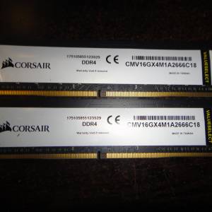 Desktop Ram Corsair 16GBx2 DDR4 2666 共32GB