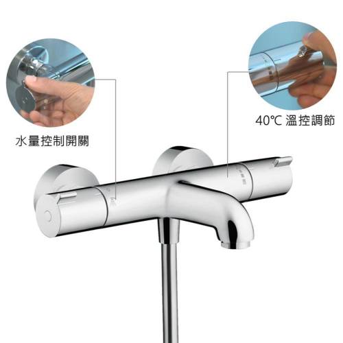 【現貨】 Hansgrohe 恆溫水龍頭 Ecostat 1001CL #13201000 恆溫浴缸或企缸用冷熱水...