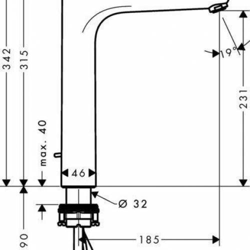 【現貨】 Hansgrohe 水龍頭 Focus 230 #31531000 高身枱上面盆用冷熱水龍頭, 德國製造
