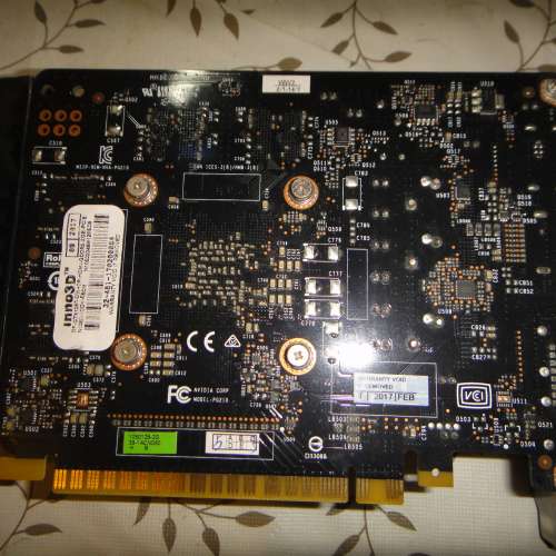 Inno3D GTX 1050 GDDR5 2GB 128Bit 顯示卡