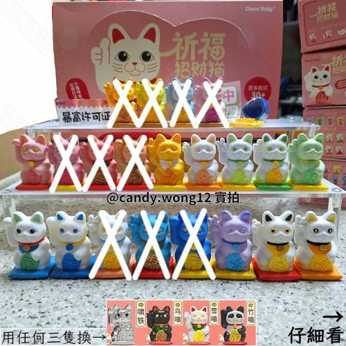 祈福招財貓 內藏祝福說話 盲盒確認款