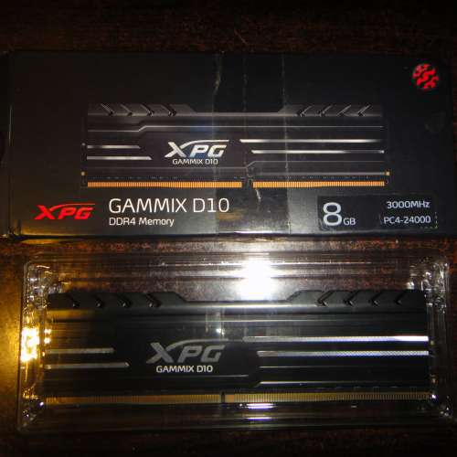 ADATA 威剛科技XPG GAMMIX D10 DDR4 8GB(桌上型記憶體)