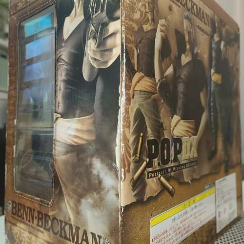 全身海賊王One Piece 紅髮海賊團副團長班·貝克曼P.O.P DX Figure,not 一番賞, spy...