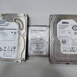 [包郵]SAMSUNG 500GB DELL 500GB SEAGAT 2000GB 硬碟