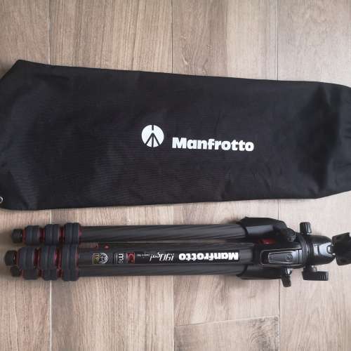 Manfrotto MT190GOC4(碳纖維三腳架) + Manfrotto 496RC2 Compact Ball Head(小型球...