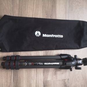 Manfrotto MT190GOC4(碳纖維三腳架) + Manfrotto 496RC2 Compact Ball Head(小型球...