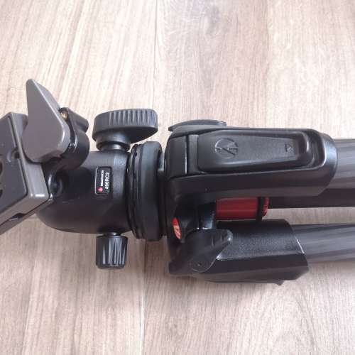 Manfrotto MT190GOC4(碳纖維三腳架) + Manfrotto 496RC2 Compact Ball Head(小型球...