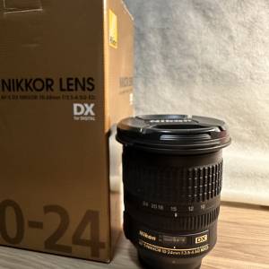 Nikon 10-24mm f/3.5-4.5G ED