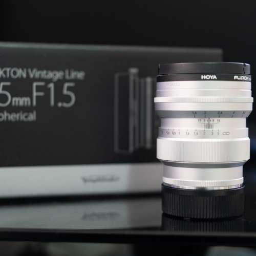 Voigtlander Vintage Line 75mm F1.5 Aspherical（VM-mount）銀色 - 99% New